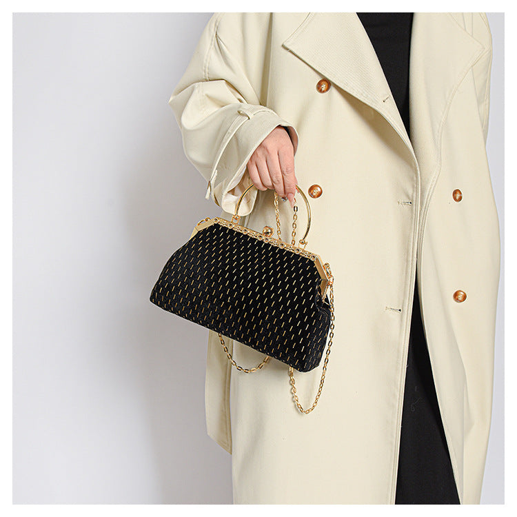 Vintage Glamour Kettenhandtasche