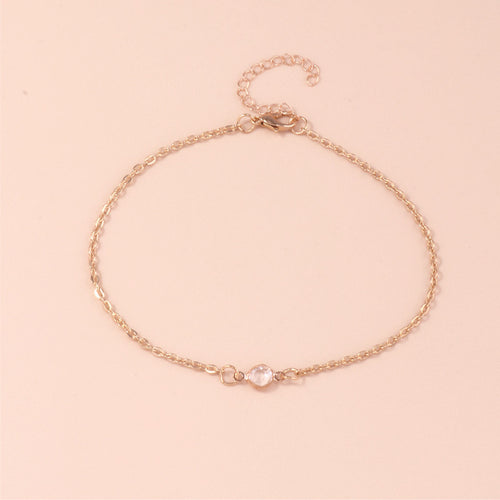 Elegante Minimalistische Kettenanậkel Karnz
