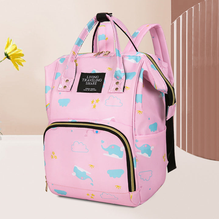 Verspielter Druck Wickelrucksack Karnz