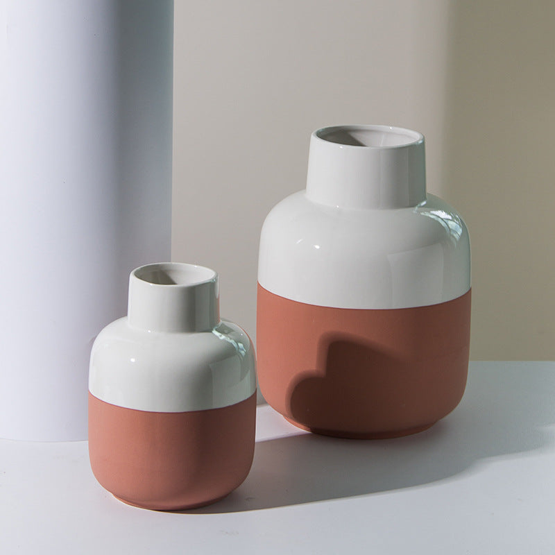 Zeitgenössische keramische dekorative Vase