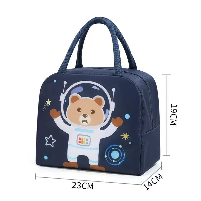 Niedlicher Tiger-Themen Isolierter Lunchbag