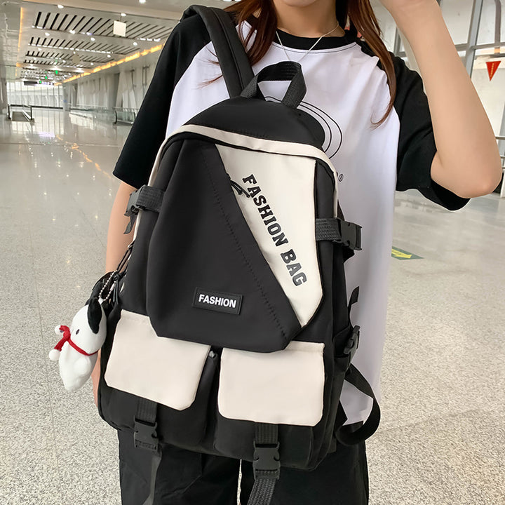 Stilvolle Mehrfach-Taschen-Rucksack Karnz