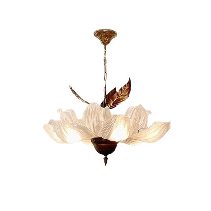 Elegante Blumen Pendelleuchte