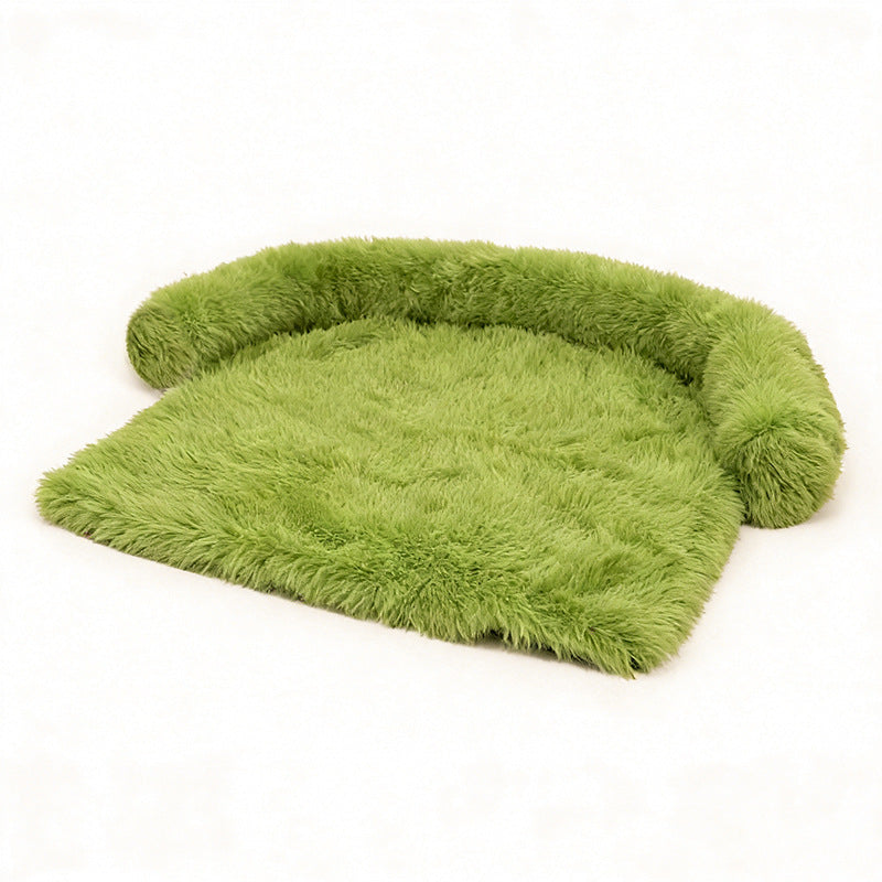 Luxuriöser Faux Fur Lounger Hundebett