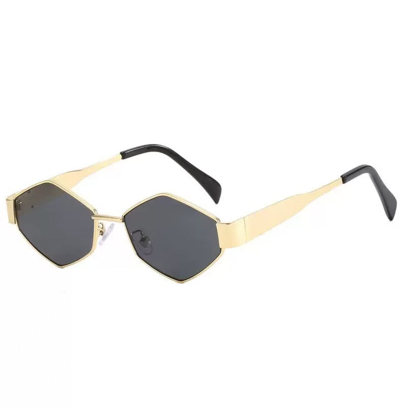 Elegante Modische Ovale Rahmen Sonnenbrillen Karnz