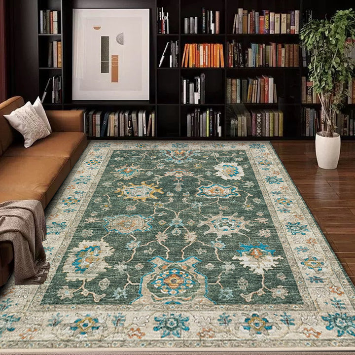 Vintage-inspirierter dekorativer Teppich