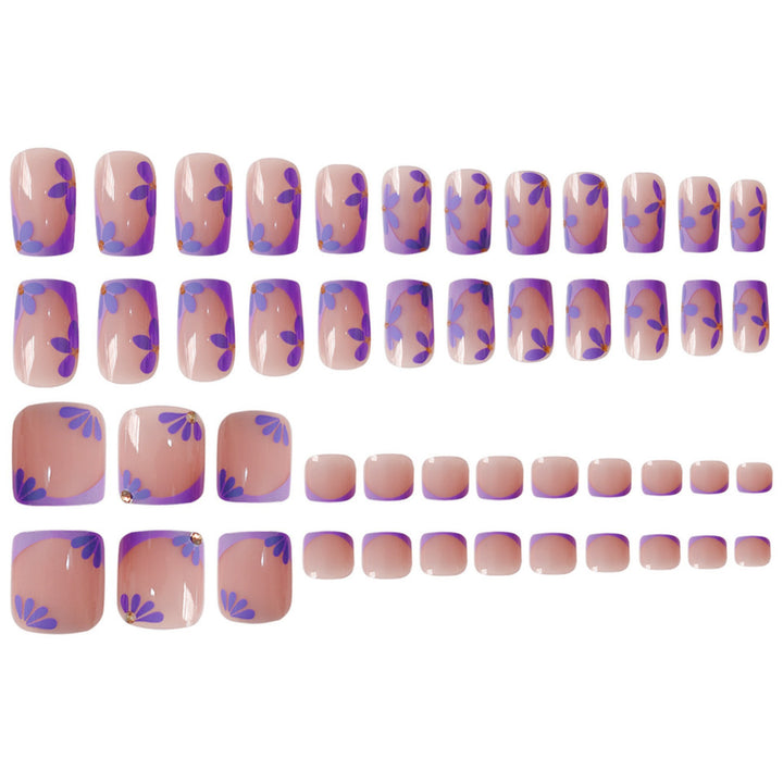 Künstlerische Französische Tipp Nagelkunst Verlängerungen Karnz