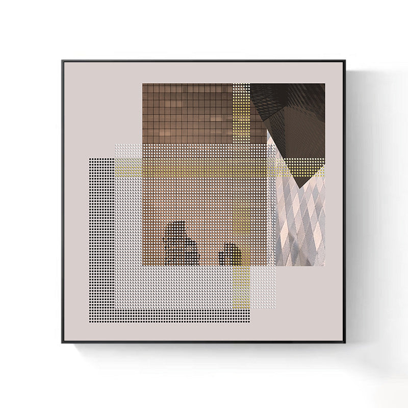 Moderne geometrische Wandkunst Druck