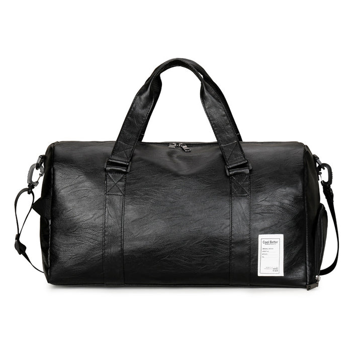 Premium Leder Reise Duffel Tasche Karnz