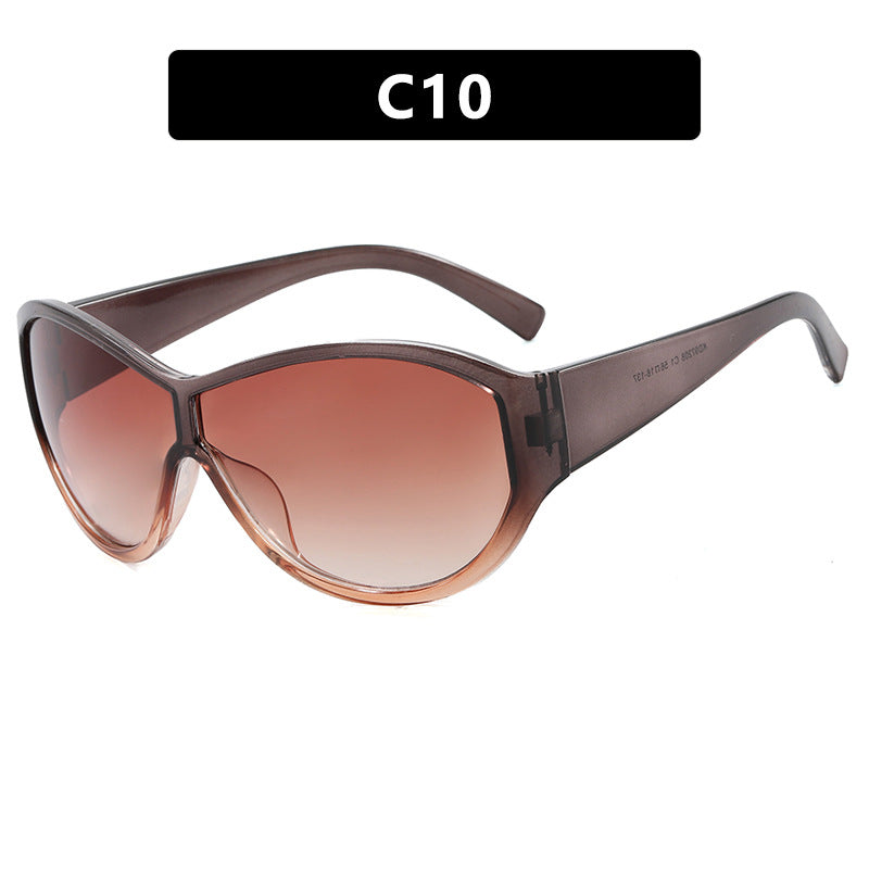 Damen Sportliche Sonnenbrille mit ergonomischem Design und UV-Schutz Karnz