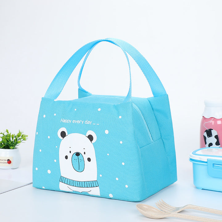 Süße Bärenprint isolierte Lunch-Tasche Karnz