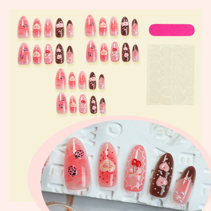 Fantasy-Themen Press-On Nail Art Set Karnz