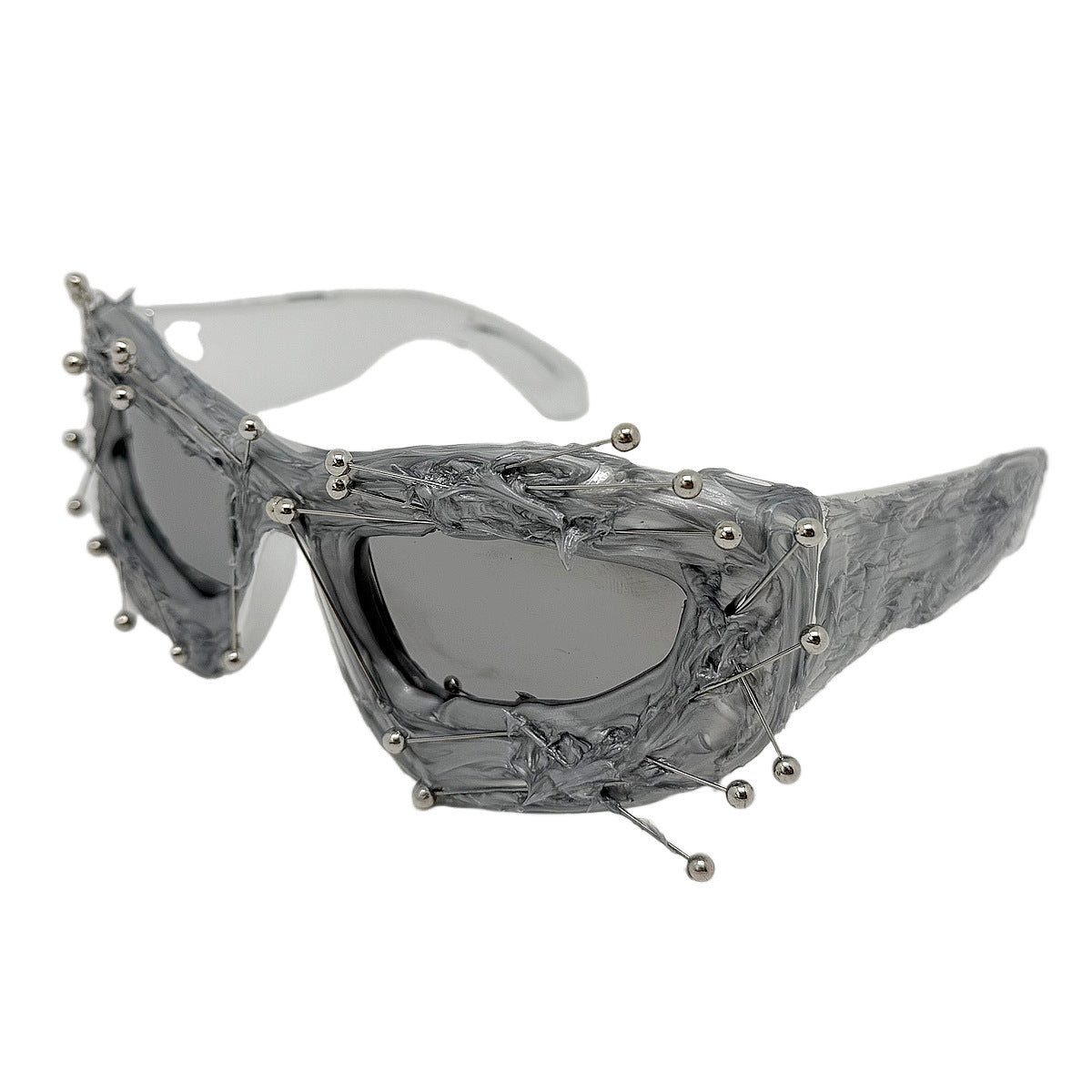 Damen Kreative Design-Sonnenbrille mit innovativem Akzent Karnz