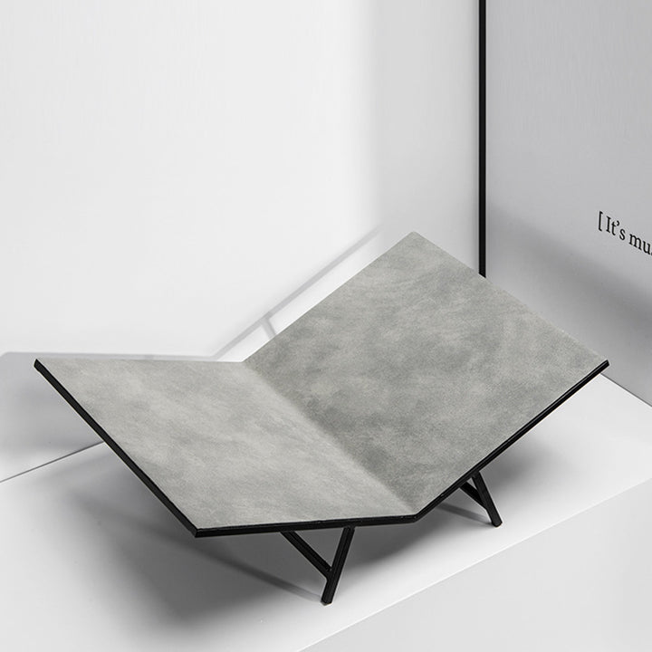 Geometrischer Betondekorativer Couchtisch