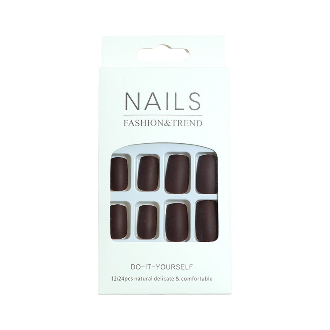 Premium Matte Finish Press-On Nails Karnz
