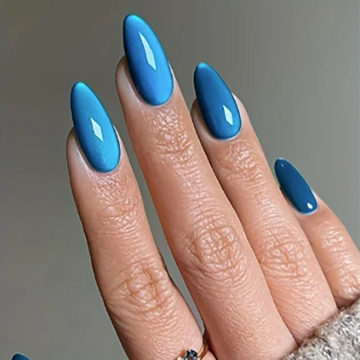 Glänzendes Press-On Nagelset