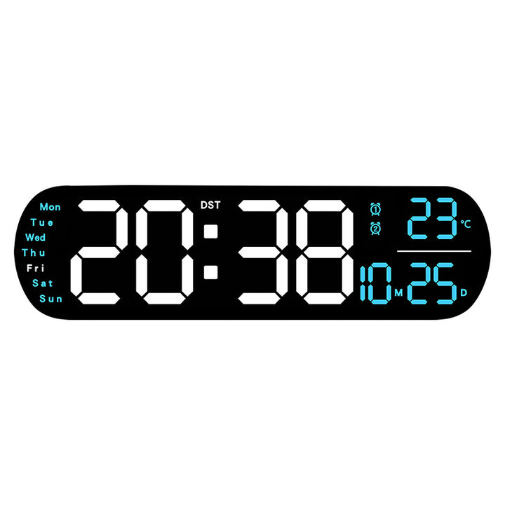 Digitaler LED-Wecker mit großem Display und Temperaturanzeige Karnz