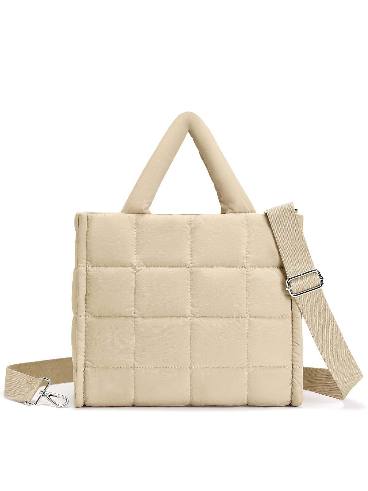 Damen modische Schultertasche mit gepolstertem Design Karnz