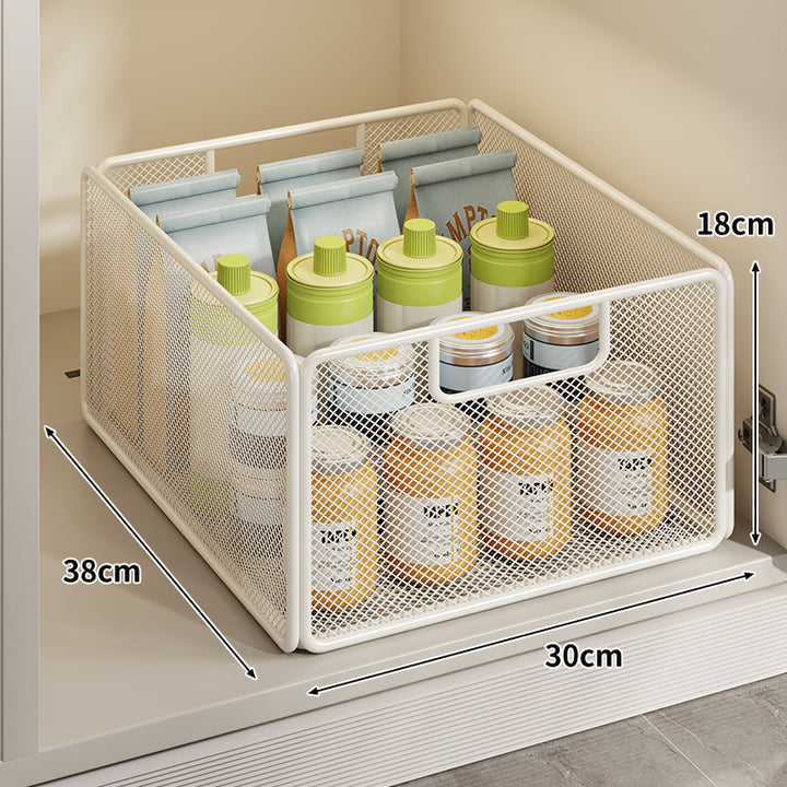 Unter-Schrank-Netz-Rollaufbewahrungskorb