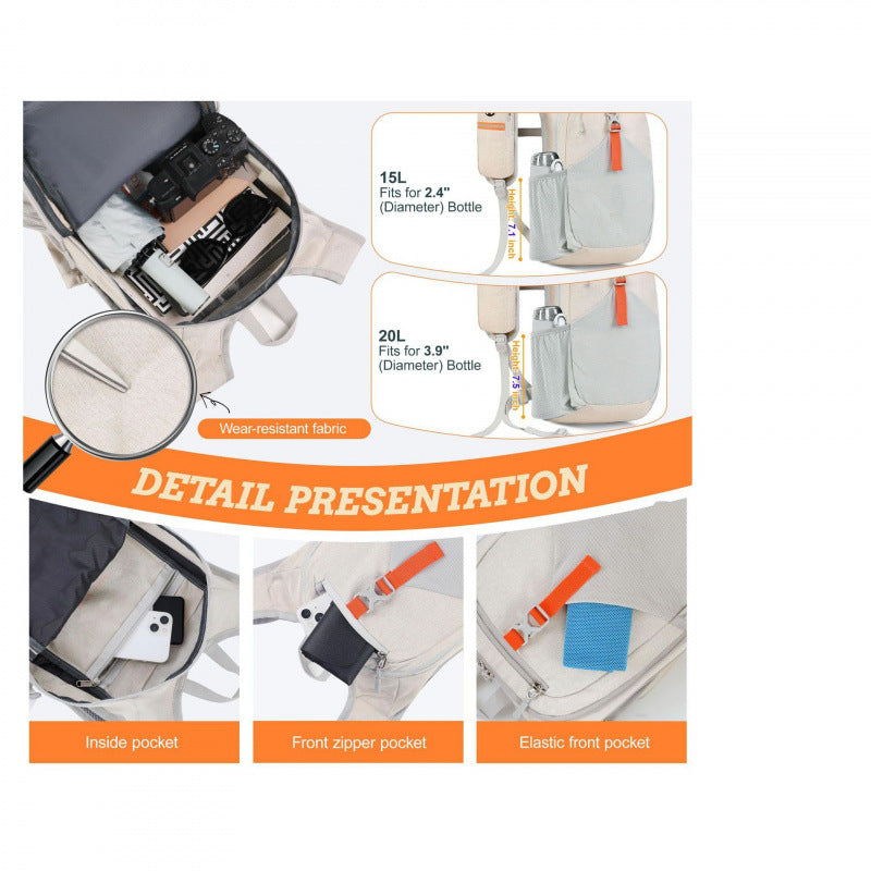 Ergonomischer Freizeitrucksack mit Praktischen Smartphone-Tasche Karnz