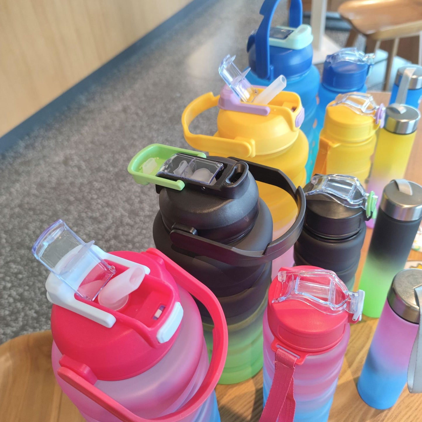 Unisex faltbare Wasserflasche Karnz