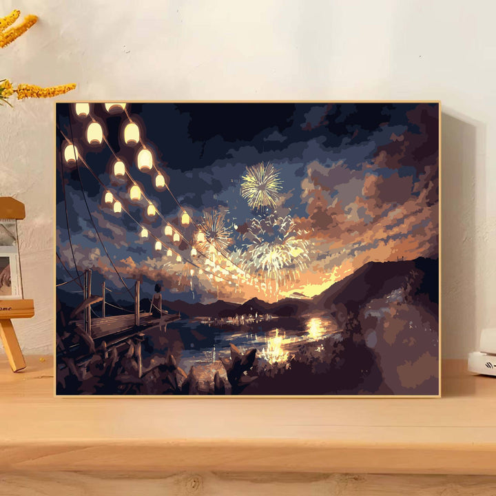 Scenic Landscape Art Leinwanddruck Karnz