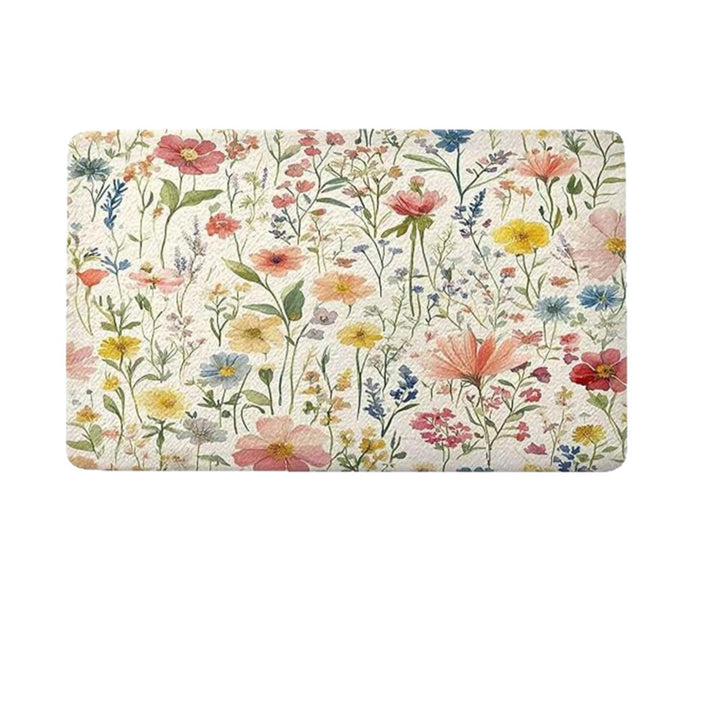 Blumenmuster Anti-Ermüdungs-Badematte