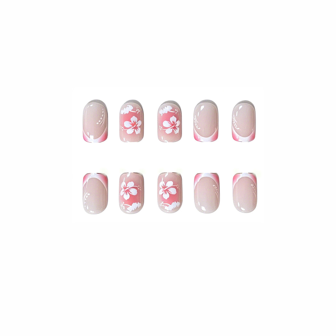 Floral Acrylnageldesign Karnz