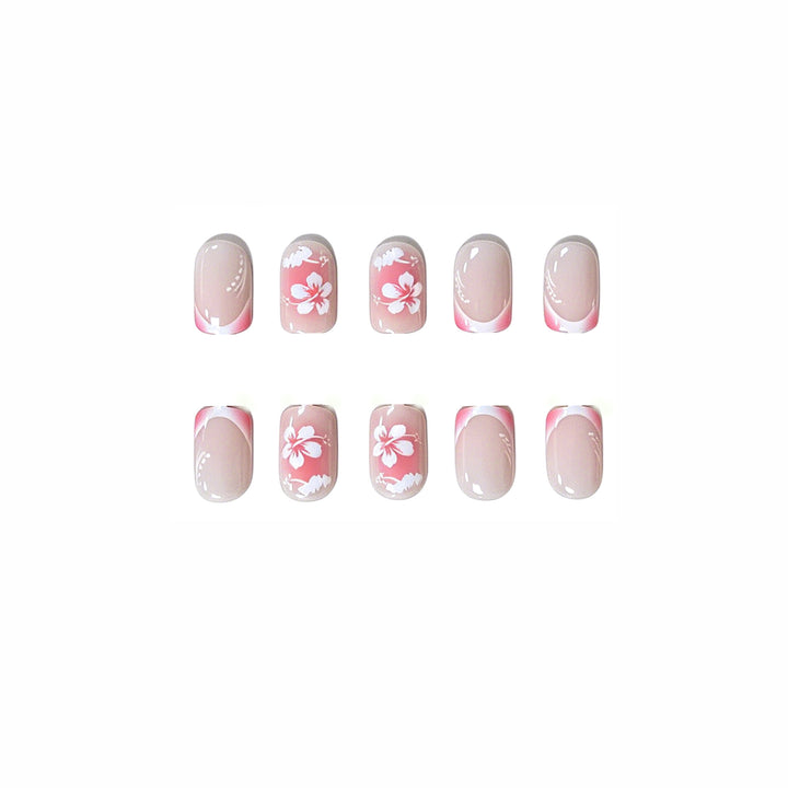 Floral Acrylnageldesign Karnz