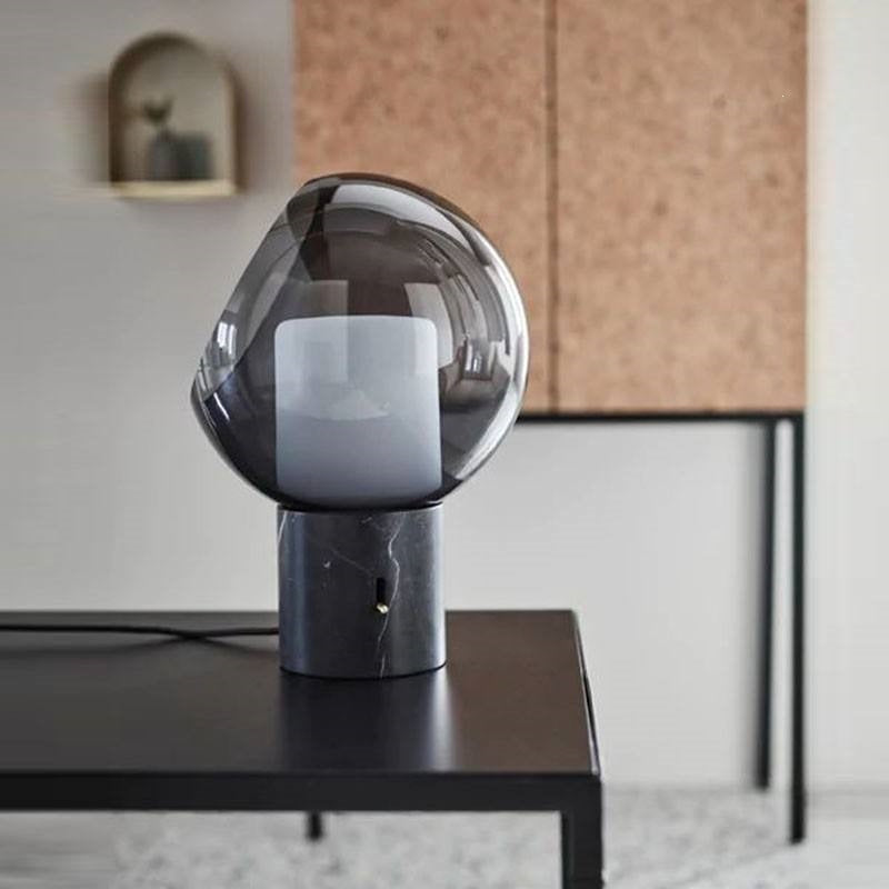 Moderne Skulpturale Tischlampe