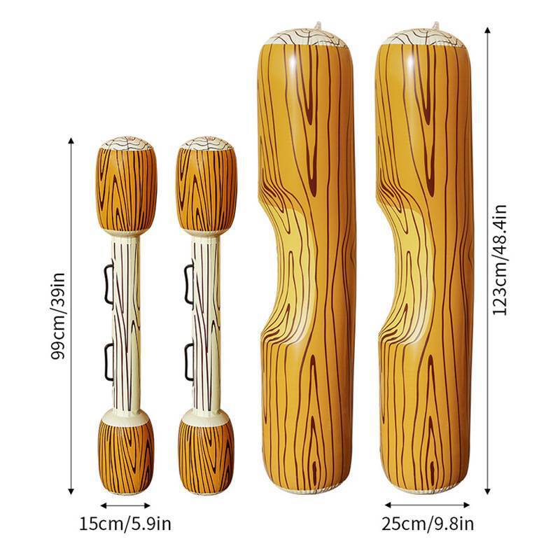 Unisex Aufblasbare Holz-Balance-Liege Karnz
