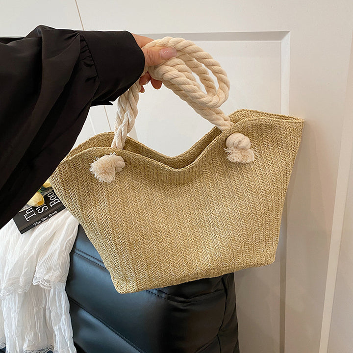 Chic handgewebte Strandtasche Karnz