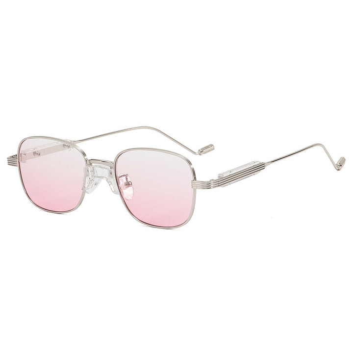 Modische Retro-Sonnenbrille mit Eckigem Rahmen Karnz
