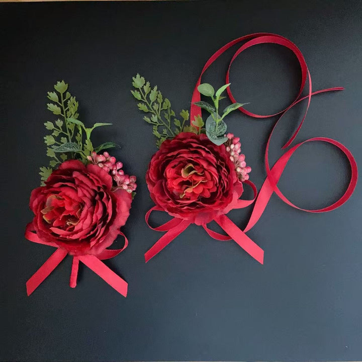Blumenbrosche