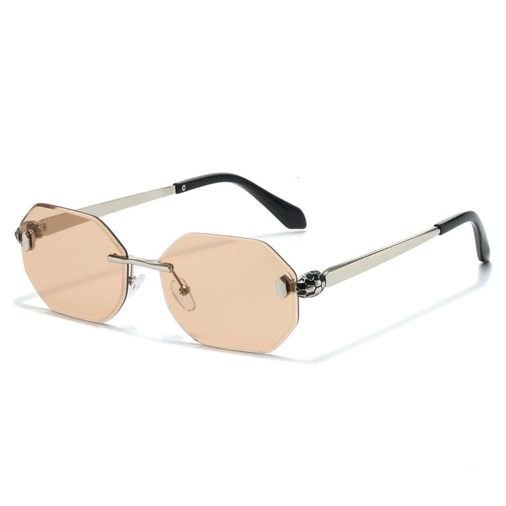 Avant-Garde Geometric Sonnenbrille Karnz