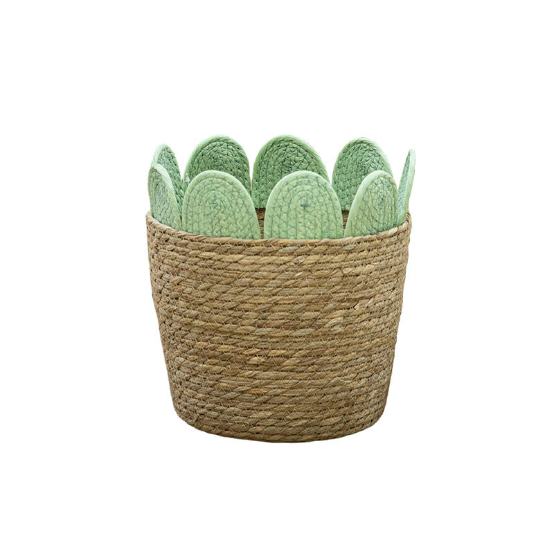 Dekorativer Geflochtener Blumentopf Karnz