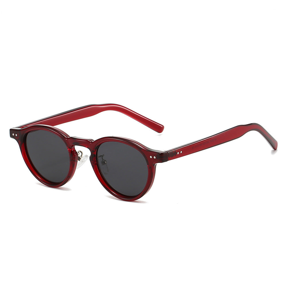 Damen Retro-Rundsonnenbrille Karnz