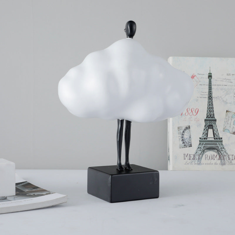 Abstrakte Wolken Skulptur