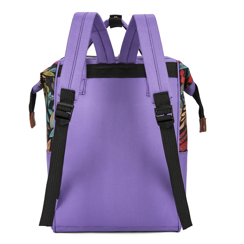 Blumendruck Multi-Funktions-Rucksack Karnz