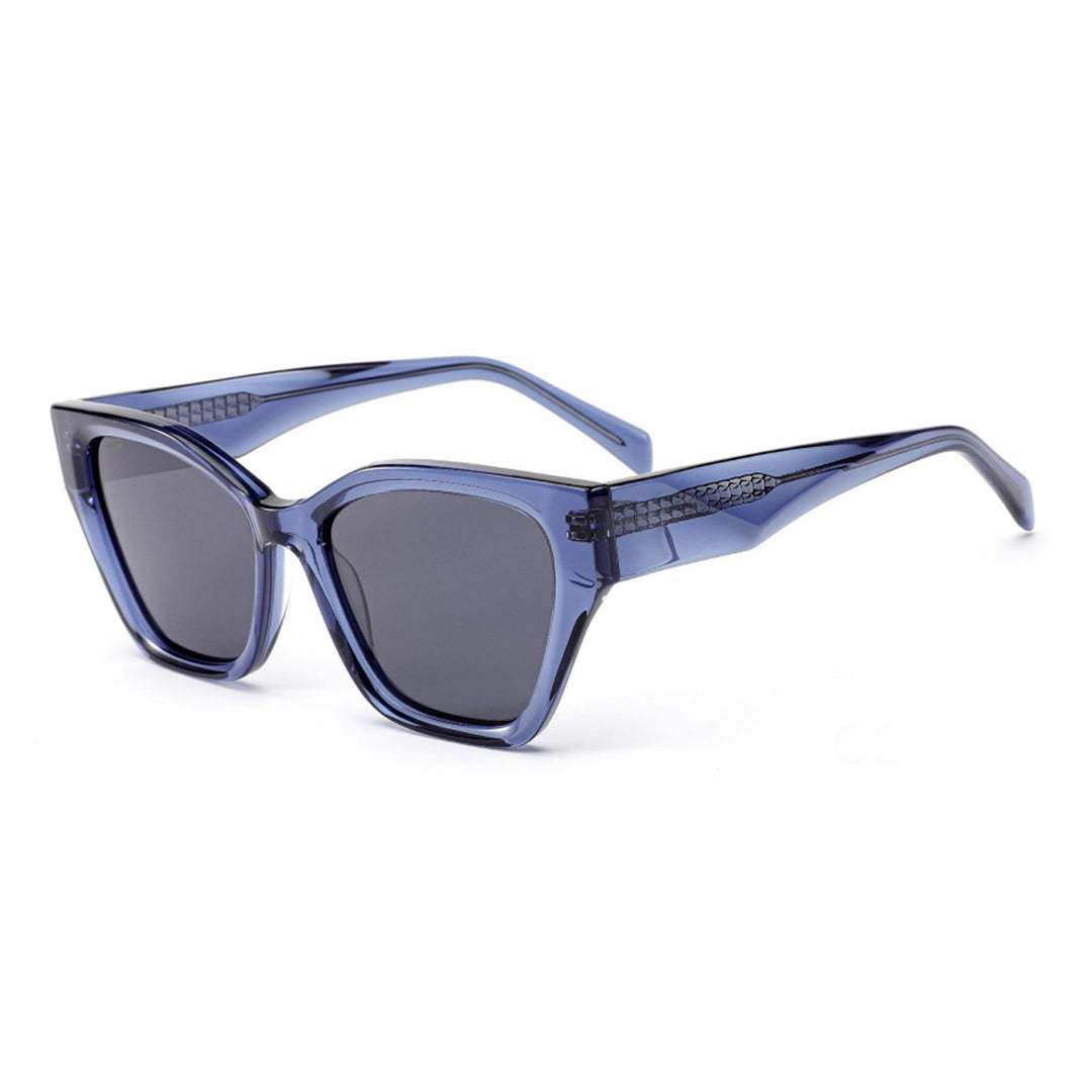 Damen Sonnenbrille mit modernem Rahmen und verspielten Details Karnz