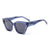 Damen Sonnenbrille mit modernem Rahmen und verspielten Details Karnz