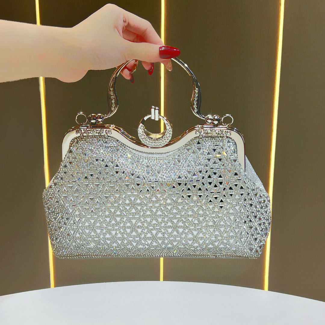 Glamouröse Perlenbestickte Abendhandtasche