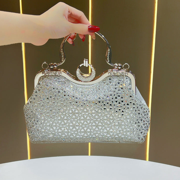 Glamouröse Perlenbestickte Abendhandtasche