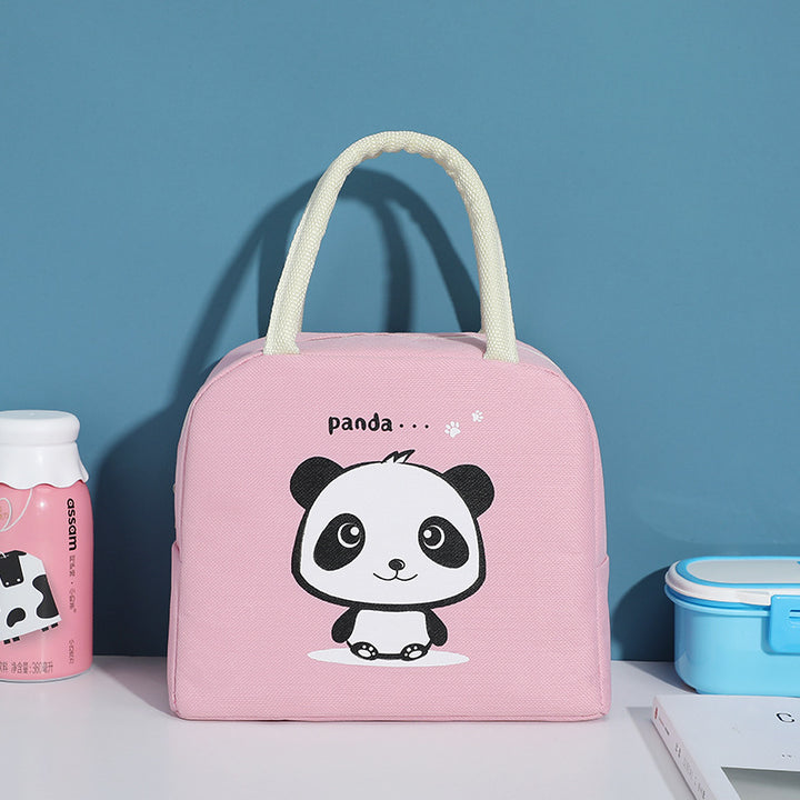 Verspielte isolierte Lunch-Tasche Karnz