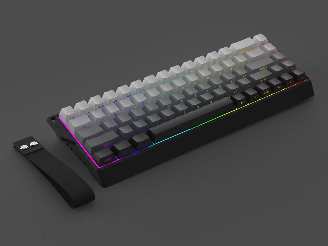 Kompakte mechanische Gaming-Tastatur mit RGB-Hintergrundbeleuchtung Karnz
