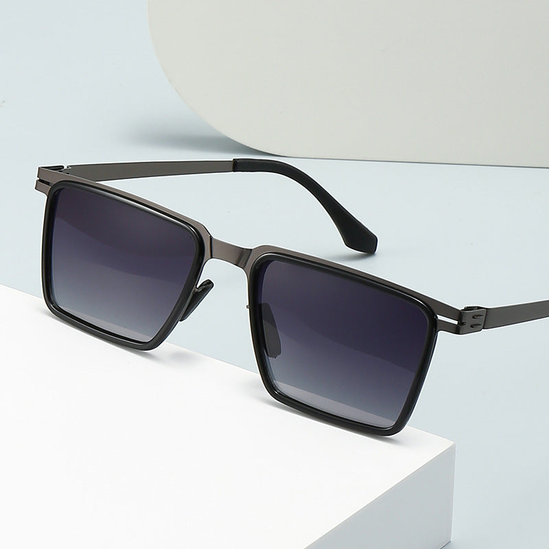 Damen Quadratische Designer Sonnenbrille Karnz