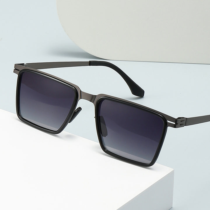 Damen Quadratische Designer Sonnenbrille Karnz