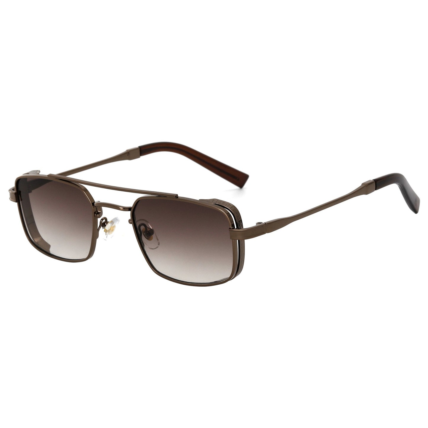 Damen Modische Sonnenbrille mit schmalem Metallrahmen und hochwertigem UV-Schutz Karnz