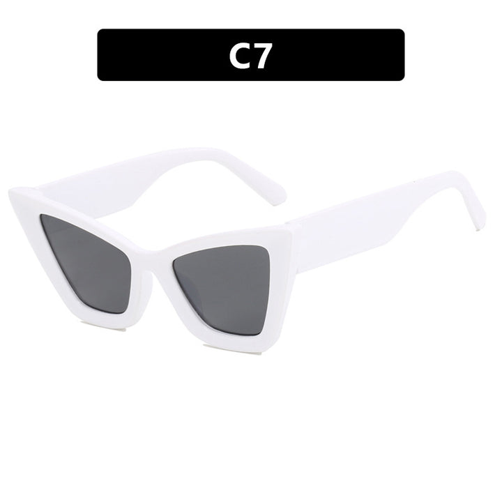 Damen Cat-Eye Sonnenbrille mit eleganten Linse und UV-Schutz Karnz