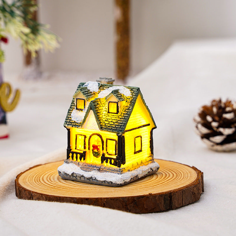 Dekorative Weihnachtsbeleuchtungshaus Karnz